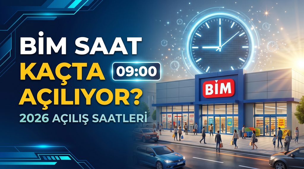 Zincir Marketlerin (BİM, A101, ŞOK) Açılış ve Kapanış Saatleri 2026
