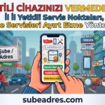 Garantili Cihazınızı Vermeden Önce İl İl Yetkili Servis Noktaları, Sahte Servisleri Ayırt Etme Yöntemleri