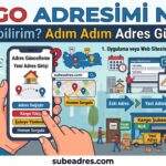 Kargo Adresimi Nasıl Değiştirebilirim