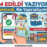 Kargo Takipte Teslim Edildi Yazıyor Ama Paket Gelmedi, Ne Yapmalıyım