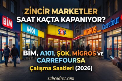 Zincir Marketler Saat Kaçta Kapanıyor